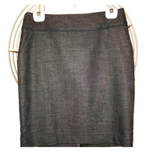 H&M Gray Pencil Business Skirt